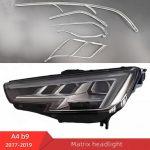   Set fibra reparatie DRL far stanga pentru Audi A4 B9 primul facelift 2017-2019 Matrix - LG-A4LB9 M Left