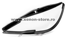 Sticla far stanga pentru Peugeot 308, 408 faruri cu halogen (2014 - 2021) - HP013-STANGA