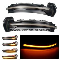 Set 2 Semnalizari Led Oglinda Dinamice pentru Audi A3 8V 2013-2018 - D0181