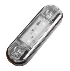Lampa gabarit auto cu LED 12V-24V Alba - 104-White