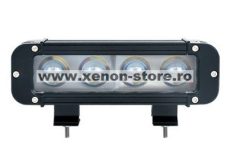 LED Bar Auto Offroad 4D 40W/12V-24V, 3400 Lumeni, 8"/20 cm, Spot Beam 12 Grade