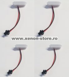 Set 4 leduri lumini de zi DRL pentru grila radiator Ford Ranger T7 2015, 2016, 2017, 2018 FRD4LED