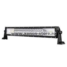 LED Bar Auto 324W, leduri pe 3 randuri, 12V-24V, 22680 Lumeni, 21,5"/54,6 cm, Combo Beam 12/60 Grade