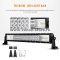 LED Bar Auto 324W, leduri pe 3 randuri, 12V-24V, 22680 Lumeni, 21,5"/54,6 cm, Combo Beam 12/60 Grade