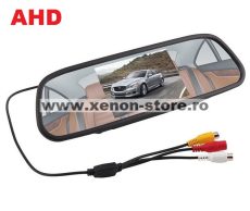 Display auto AHD de 5" pe oglinda retrovizoare D706A-AHD