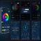 Kit iluminare sub masina Symphony, dinamice, RGB multicolor cu telecomanda si aplicatie telefon 12V, 2x120cm si 2x90cm - AMB35 Kit iluminare sub masina Symphony, dinamice, RGB multicolor cu telecomanda si aplicatie telefon 12V, 2x120cm si 2x90cm - AMB35