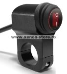   Buton/Switch Waterproof cu montaj pe bara pentru pornirea/oprirea proiectoarelor LED BTAC-S106