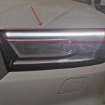   Fibra reparatie lumini de zi DRL far stanga pentru Audi Q5 FY 2016-2020 cu Bi-Xenon - LG-Q5L-1820 - Left