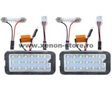 Set 2 Lampi numar LED Fiat 500, 500C 2009-2015 model European - BTLL-194
