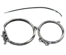 Set fibra reparatie DRL far dreapta pentru BMW seria 5 F10 cu Facelift 2014-2018 - LG-F10-1417 - RIGHT