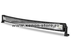 LED Bar Auto Curbat 594W, leduri pe 3 randuri, 12V-24V, 41580 Lumeni, 42"/107 cm, Combo Beam 12/60 Grade