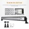 LED Bar Auto Curbat 594W, leduri pe 3 randuri, 12V-24V, 41580 Lumeni, 42"/107 cm, Combo Beam 12/60 Grade