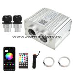   Kit Fibra Optica Plafon Instelat TWINKLE RGBW 900 Fire 2M 0.75mm cu aplicatie AMB10