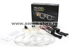 Kit Angel Eyes CCFL BMW E46 cu faruri BOSCH - 4x146mm