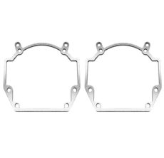 Set 2 rame adaptoare pentru inlocuirea lupelor pentru VW Touareg, Renault Megane, Opel Vectra C, Porsche Cayenne 955, Saab 9-5 - HPB-014