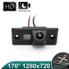 Camera marsarier HD, unghi 170 grade cu StarLight Night Vision pentru Golf 4, Golf 5, Passat B5.5, Touareg, Tiguan, Bora - FA915