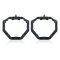 Set 2 rame adaptoare pentru lupe Hella G5 pentru Audi A6 C7, A8, Passat B7, B8, Tiguan, Touareg, Skoda Superb 3 - HPB-015