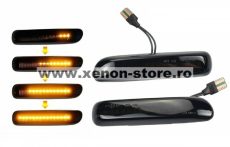 Set 2 Semnalizari Aripa LED Dinamice BMW E46, E46 Compact Non-Facelift - D0247