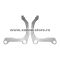 Set 2 rame adaptoare pentru inlocuirea lupelor la VW Touran 2008-2010 - HPB-005 Set 2 rame adaptoare pentru inlocuirea lupelor la VW Touran 2008-2010 - HPB-005