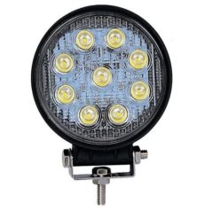 Proiector LED Auto Offroad 27W/12V-24V, Rotund, Slim - KWS27W ??? - acelasi cod ca la proiectorul patrat Proiector LED Auto Offroad 27W/12V-24V, Rotund, Slim - KWS27W ??? - acelasi cod ca la proiectorul patrat