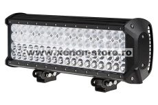 LED Bar Auto cu 2 faze (faza scurta/faza lunga) 216W/12V-24V, 18360 Lumeni, lungime 44 cm, Leduri CREE