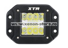 Proiector LED Auto Offroad 48W/12V-24V, 2400 Lumeni, Incastrabil, spot Beam 30 grade BTWL-A1SE-48-SPOT