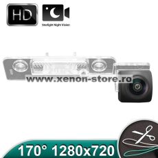Camera marsarier HD, unghi 170 grade cu StarLight Night Vision pentru Skoda Octavia 2 (2004 - 2008), Octavia 3 Hatchback - FA9036