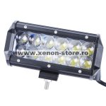   LED Bar Auto Offroad 4D 36W/12V-24V, 3060 Lumeni, 7"/17 cm, Spot Beam 12 Grade