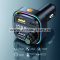 Modulator FM 12-24V Bluetooth 5.0 cu functie de incarcator auto Fast Charge 3.0 si port USB C - C26