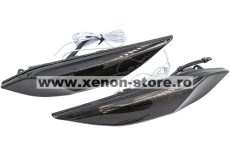 Set 2 Lampi laterale semnalizare cu DRL pentru Porsche Cayenne 958 2010-2014 99163115502, 99163115602 - V-170604 / V-17271310