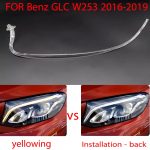   Fibra reparatie DRL far dreapta pentru Mercedes-Benz GLC X253, GLC Coupe C253 2016-2019 - LG-X253-1619 Right