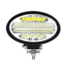 Proiector LED Auto Offroad Oval 24W/12V-24V, 1800 Lumeni, Combo Beam - KH-24W-O1