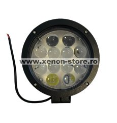 Proiector LED Auto Offroad de distanta, cu lentile 4D, 7 Inch, 60W, 12V-24V, 6500 Lumeni, Spot Beam 10 Grade - BTDL-CY60B