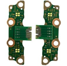 Set 2 module CSL Style Angel Eyes DRL pentru BMW Seria 5 G30 LCI Facelift 2020-2023 cu faruri LED simple - ST9528A-Yellow