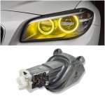   Modul Galben CSL Style Angel Eyes BMW Seria 5 F10, F11 Facelift - 63117343876 / 9DW191482001 / 63 11 7 343 876 / 9DW 191 482