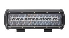 LED Bar Auto Offroad 4D 54W/12V-24V, 4590 Lumeni, 9"/23 cm, Spot Beam 12 Grade
