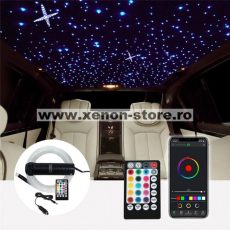Kit Fibra Optica Plafon Instelat auto RGBW 650 Fire 2M 0.75mm cu aplicatie AMB68 Kit Fibra Optica Plafon Instelat auto RGBW 650 Fire 2M 0.75mm cu aplicatie AMB68