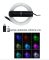 Kit Fibra Optica Plafon Instelat auto RGBW 650 Fire 2M 0.75mm cu aplicatie