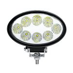   Proiector LED Auto Offroad Oval 24W/12V-24V, 1800 Lumeni, Flood Beam 90 grade - KH-24W-O2