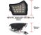 Lampi LED Undermirror Jaguar XJ, XF, XK/XKR, XE - PZ203