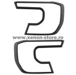  Set 2 ornamente faruri negru mat Ford Ranger T9 WildTrak, Sport, XLT - HLCT901
