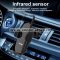 Suport auto grila ventilatie + ventuza 15W motorizat cu incarcare wireless Qi Standard Fast Charge Type-C - CWCPH-D5