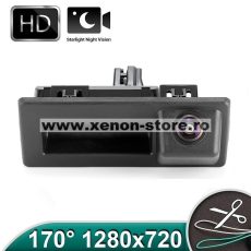 Camera marsarier HD, unghi 170 grade cu StarLight Night Vision pentru Golf 7.5, Polo MK6, Tiguan, Touaran, T6, Caddy - FA8032