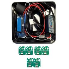 Set module Angel Eyes RGBW Multicolor cu aplicatie telefon, pentru BMW Seria 3 F30 Facelift - 63117419615, 7419615, 63117419610, 7419610