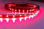   Banda led rosie 60 leduri 3528/metru, 12V, rezistenta la apa, la rola de 5 metri BL60SMD-12V-ROSU