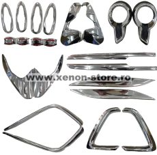 Set 22 ornamente cromate Toyota Hilux Revo 2015, 2016, 2017, 2018, 2019 TYE808