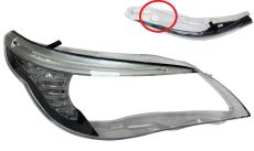 Sticla far dreapta pentru BMW Seria 5 E60/E61 LCI far Xenon cu adaptiv (2007-2010) - HCE601-H-DREAPTA
