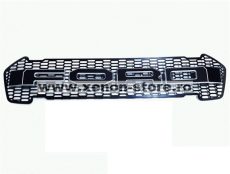 Grila radiator negru mat cu contur alb si LED portocaliu Ford Ranger T7 2016-2019 - FGT71619 White Grila radiator negru mat cu contur alb si LED portocaliu Ford Ranger T7 2016-2019 - FGT71619 White