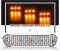 Grila radiator negru mat cu contur alb si LED portocaliu Ford Ranger T7 2016-2019 - FGT71619 White Grila radiator negru mat cu contur alb si LED portocaliu Ford Ranger T7 2016-2019 - FGT71619 White