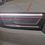   Fibra reparatie lumini de zi DRL far dreapta pentru Audi Q5 FY 2016-2020 cu Bi-Xenon - LG-Q5L-1820 - Right